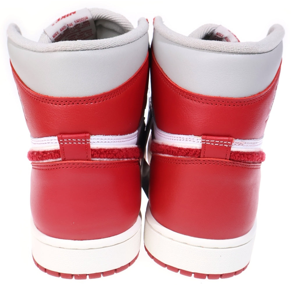 NIKE(ナイキ) AIR JORDAN 1 HIGH OG NEWSTALGIA エア ジョーダン 1 ハイ OG ニュースタルジア ハイカットスニーカー レッド/ホワイト US11.5/28.5cm DJ4891-061