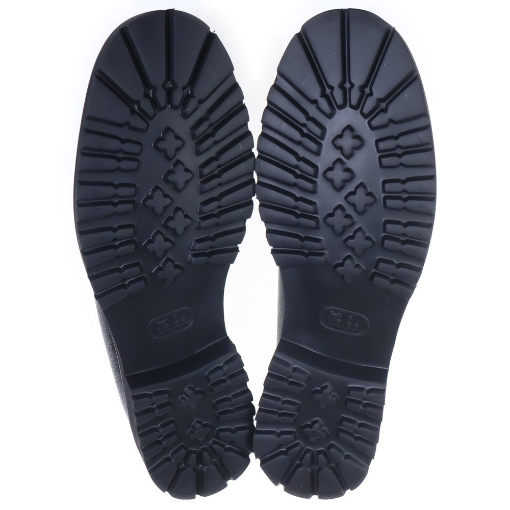 G.H.Bass WEEJUNS(ジーエイチバスウィージャンズ) LAYTON LUG SOFT GRAIN LOAFER レイトン ラグ ソフトグレイン ローファー ブラック BA11524G 100