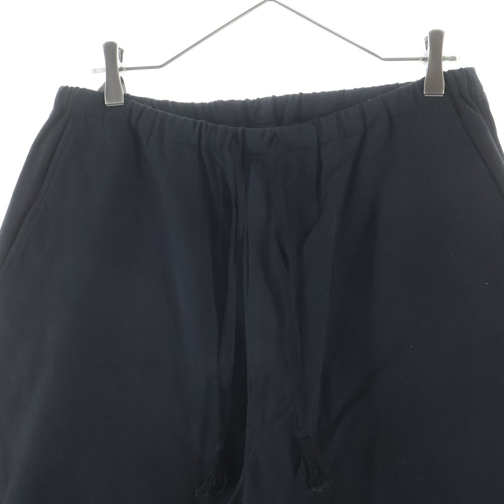 COMOLI(コモリ) 25SS コットンダックス テーパードパンツ ブラック B01-03007