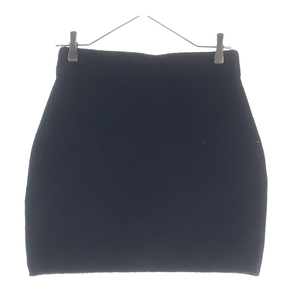 TODAYFUL(トゥデイフル) 25AW Layered Knit Skirt レイヤード ウールニットスカート レディース ブラック 12520808