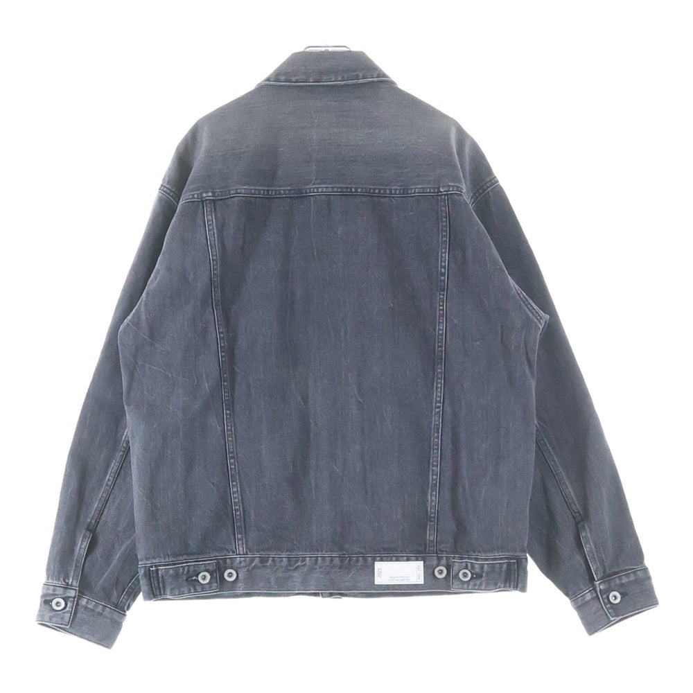 NEIGHBORHOOD(ネイバーフッド) 25AW WASHED BLACK DENIM TYPE-4 JACKET ウォッシュド TYPE-4 デニムジャケット ブラック 252XBNH-JKM03