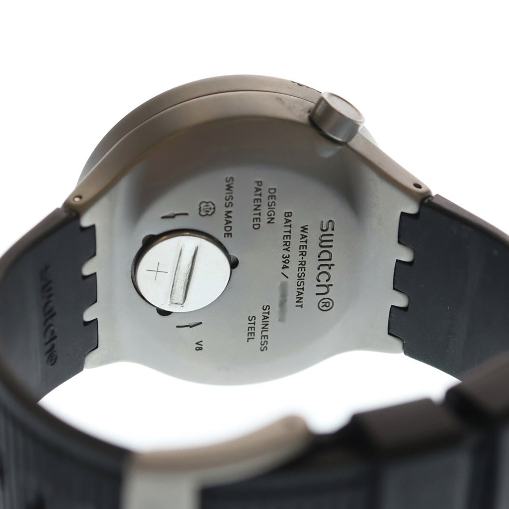 SWATCH(スウォッチ) DARK IRONY ダークアイロニー クリア文字盤 クオーツ 腕時計 ブラック SB07S105