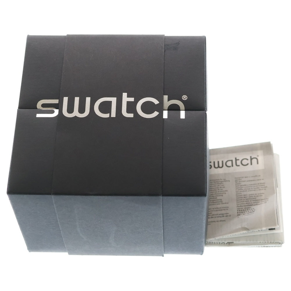 SWATCH(スウォッチ) DARK IRONY ダークアイロニー クリア文字盤 クオーツ 腕時計 ブラック SB07S105