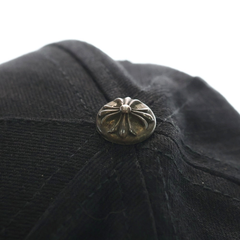 CHROME HEARTS(クロムハーツ) BASEBALL TRUCKER CAP ホースシュー刺繍 トラッカー ベースボールキャップ 帽子 ブラック