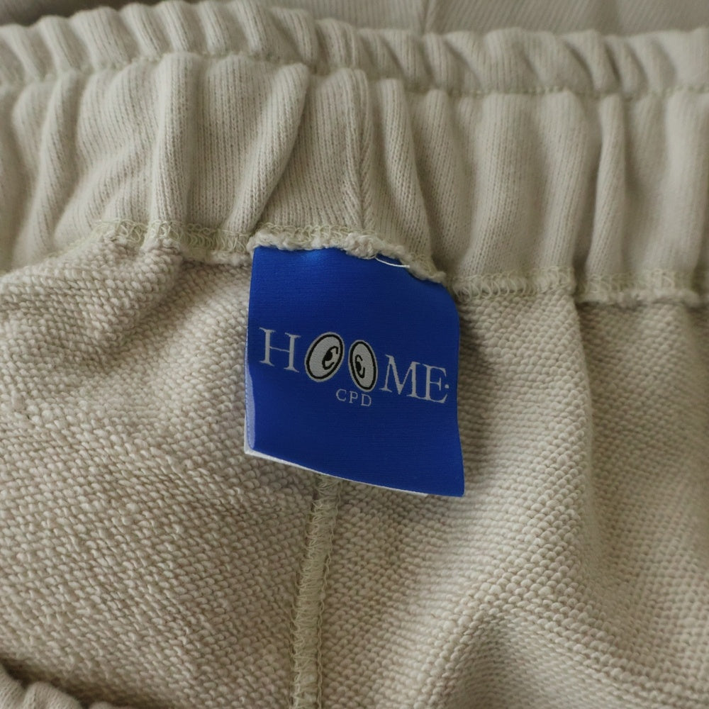 COIN PARKING DELIVERY(コインパーキングデリバリー) LOVE STITCH SWEAT PANTS ラブステッチ スウェットパンツ アイボリー