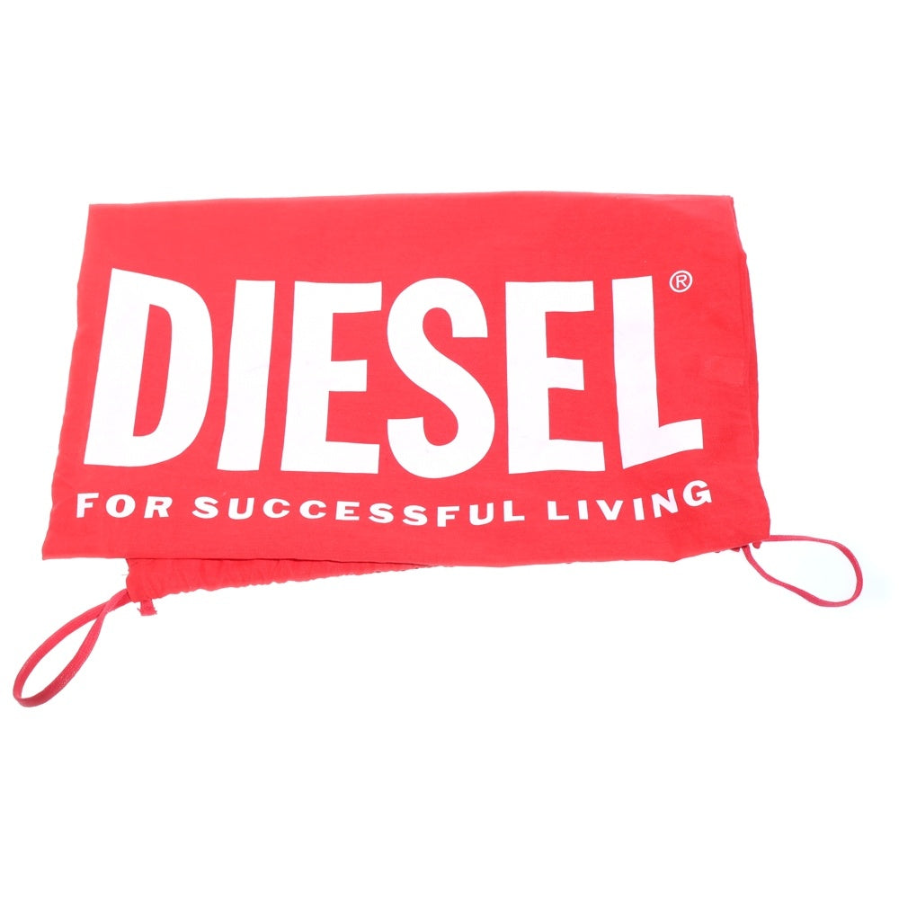 DIESEL(ディーゼル) D-HAMMER BT D フロントDロゴ サイドジップアップ ロングブーツ ブラック US10/28cm Y03228