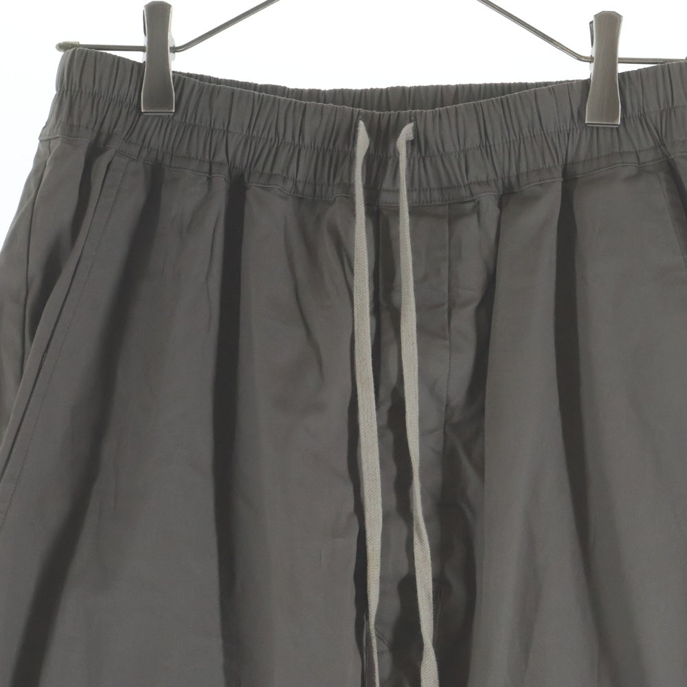 Rick Owens(リックオウエンス) 26SS DRAWSTRING LONG コットン ドローストリング サルエルパンツ グレー RU01F2380