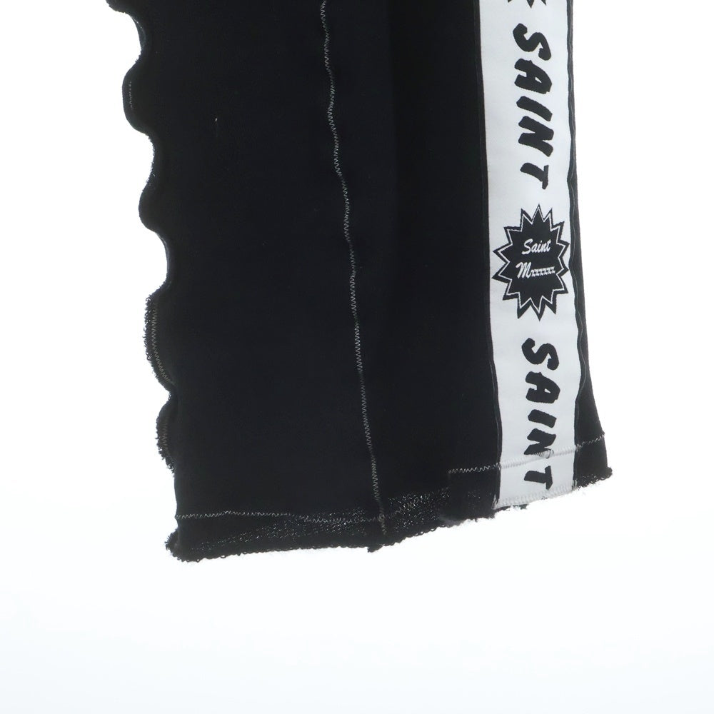 SAINT MICHAEL(セントマイケル) 25AW ALM SWEAT PANTS アラブモーメント サイドライン スウェットパンツ ブラック SM-HR1-0000-C71