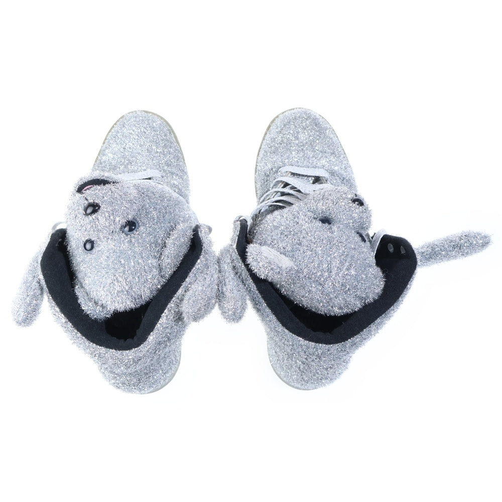 adidas(アディダス) ×JEREMY SCOTT JS BEAR ジェレミースコット ベアー ハイカットスニーカー US10/28cm シルバー G96187