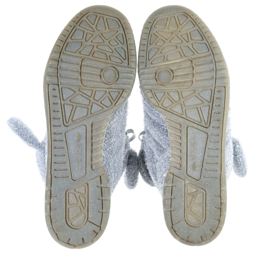 adidas(アディダス) ×JEREMY SCOTT JS BEAR ジェレミースコット ベアー ハイカットスニーカー US10/28cm シルバー G96187