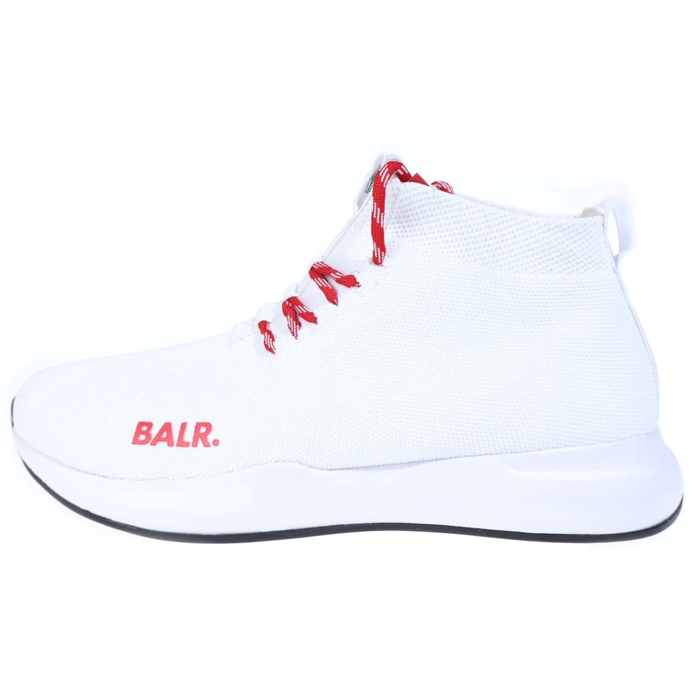 BALR.(ボーラー) RED SNEAKERS レッド ソックススニーカー ホワイト