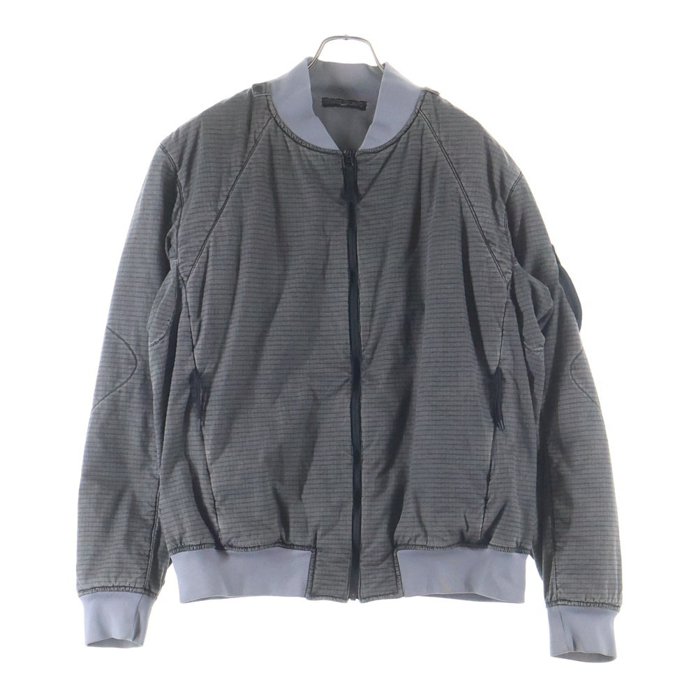 STONE ISLAND(ストーンアイランド) SHADOW PROJECT BOMBER JACKET シャドウプロジェクト アームポケット ジップアップ ボンバージャケット グレー 531940208
