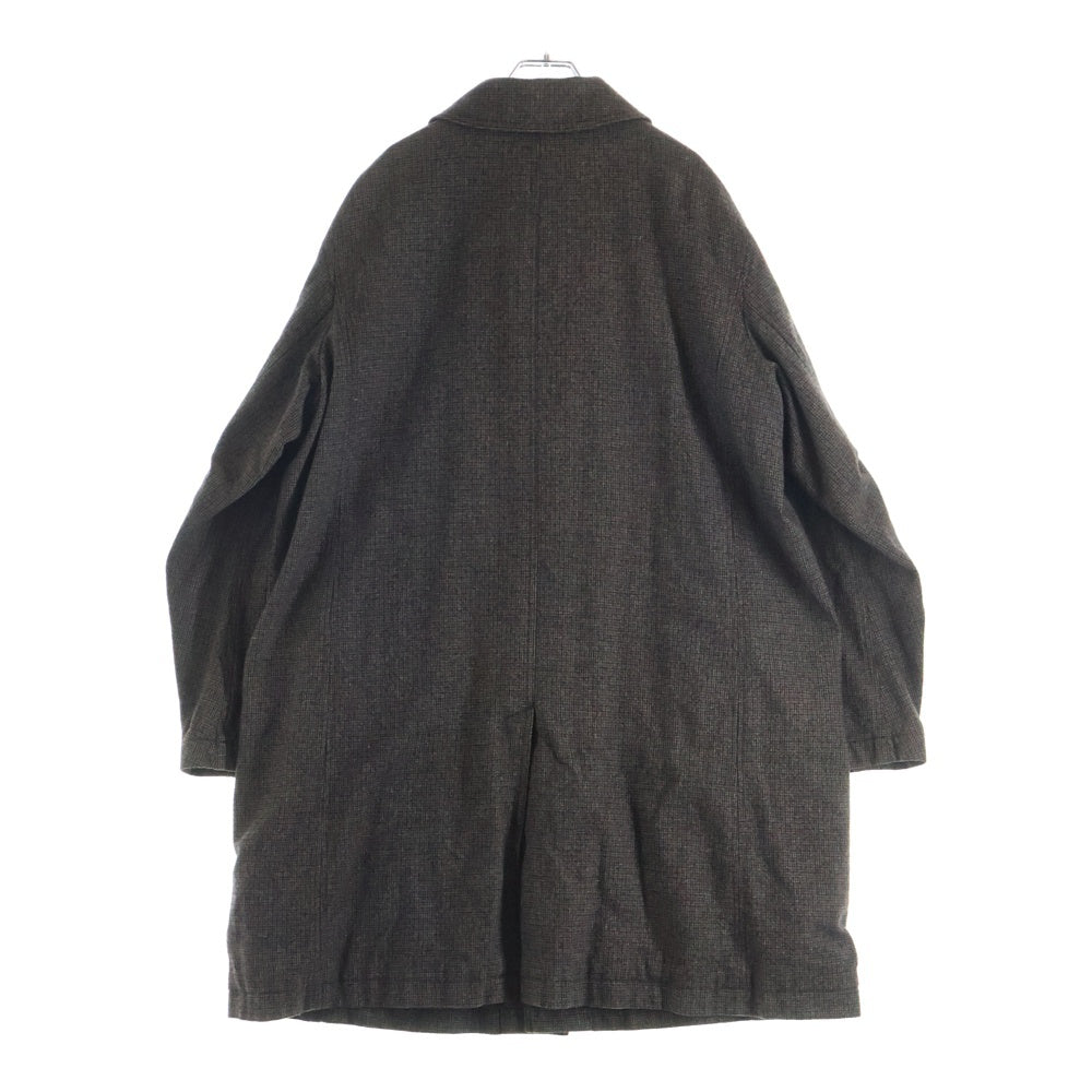 nonnative(ノンネイティブ) PLOWMAN COAT プロウマン ウール ゴアテックス ボタンアップ ロングコート ブラウン NN-J3917