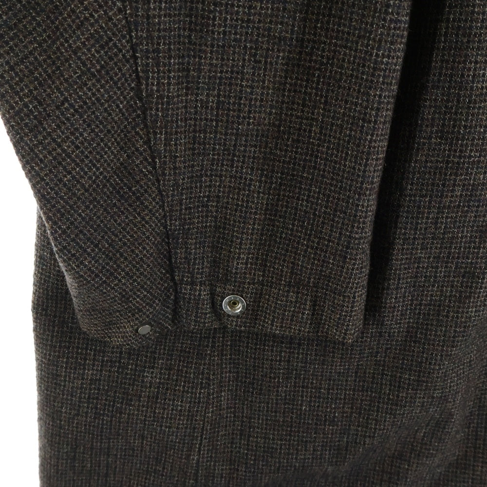 nonnative(ノンネイティブ) PLOWMAN COAT プロウマン ウール ゴアテックス ボタンアップ ロングコート ブラウン NN-J3917