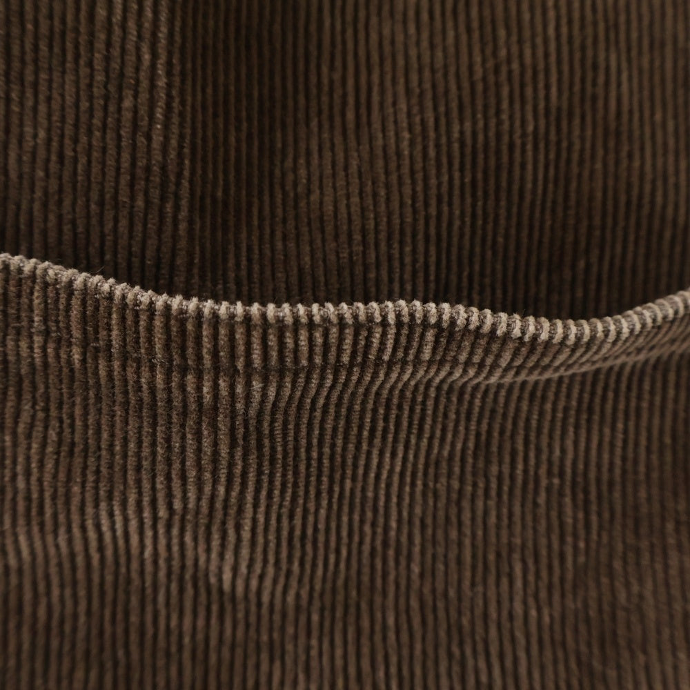 nonnative(ノンネイティブ) RANCHER JACKET ランチャー コーデュロイ 総柄裏地 ボタンアップ シャツジャケット ブラウン NN-J4110
