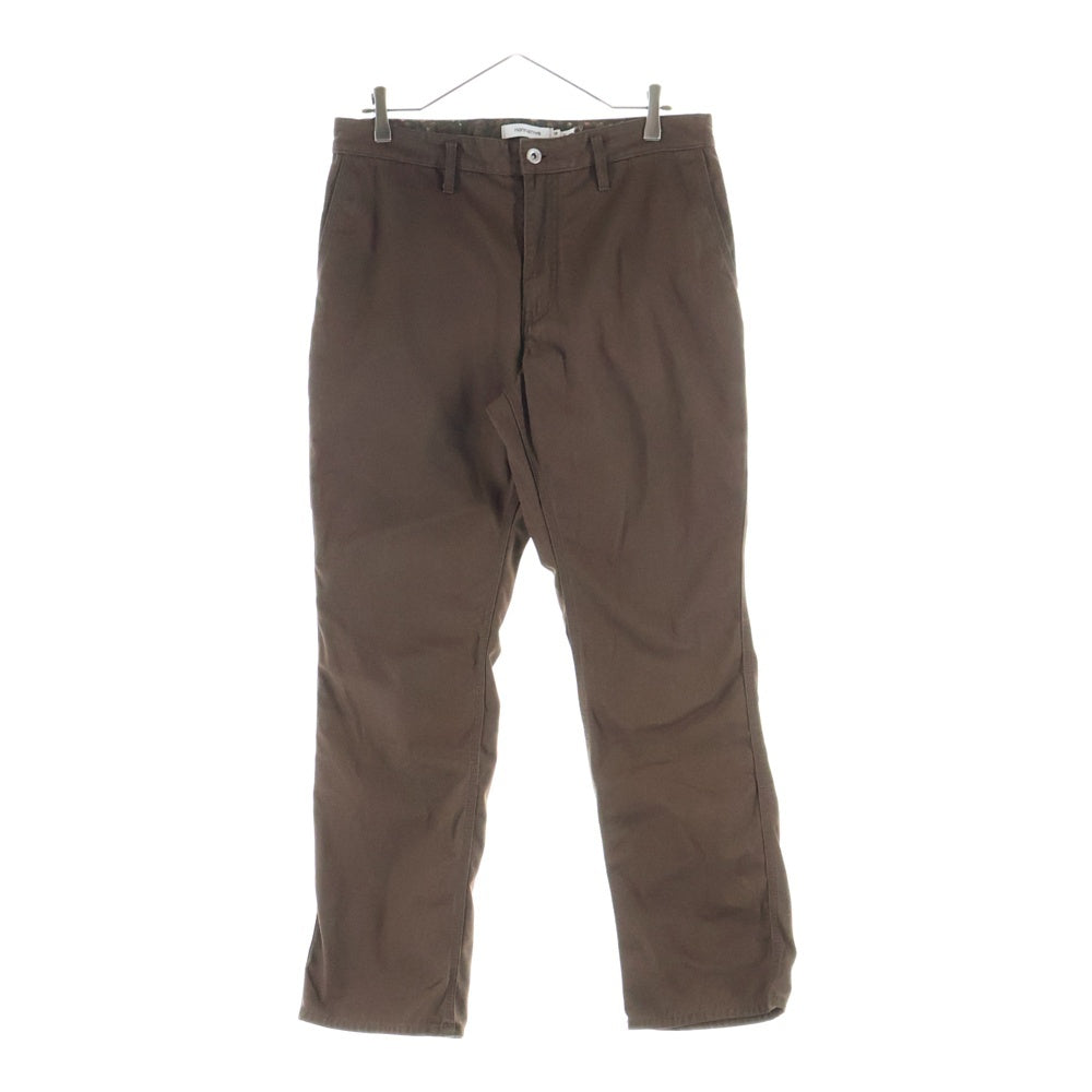 nonnative(ノンネイティブ) RANCHER PANTS 03 HIGH TWIST T/C GABARDINE ハイツイスト ギャバジン コットン ジップフライ ランチャーパンツ ブラウン NN-P4144