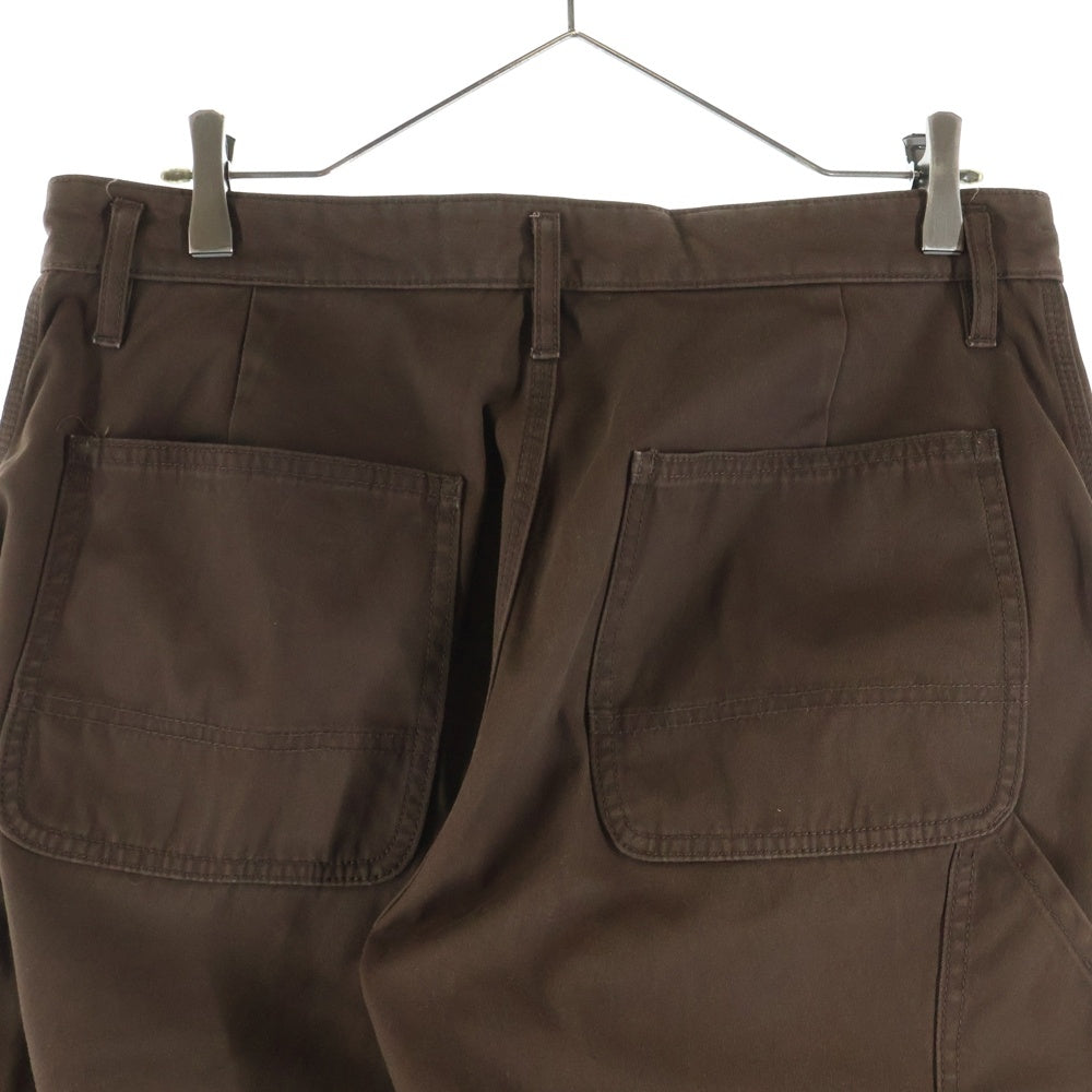 nonnative(ノンネイティブ) RANCHER PANTS 03 HIGH TWIST T/C GABARDINE ハイツイスト ギャバジン コットン ジップフライ ランチャーパンツ ブラウン NN-P4144