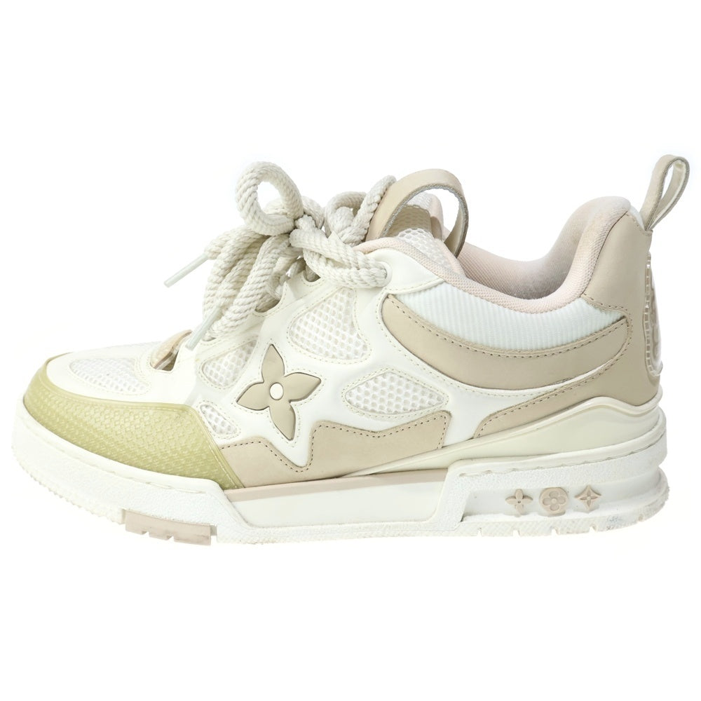 LOUIS VUITTON(ルイヴィトン) LVスケートライン ローカットスニーカー ホワイト/ベージュ 1AARQF
