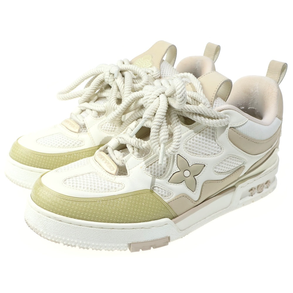 LOUIS VUITTON(ルイヴィトン) LVスケートライン ローカットスニーカー ホワイト/ベージュ 1AARQF
