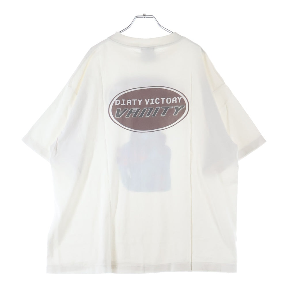 SAINT MICHAEL(セントマイケル) 24AW VANITY SS TEE ジーザスプリントTシャツ 半袖クルーネックカットソー ホワイト SM-YS1-0000-006