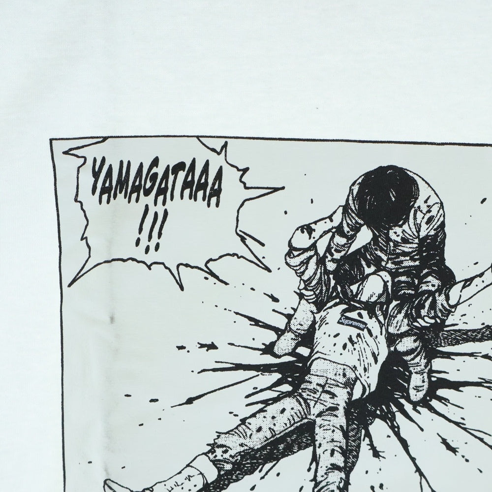 SUPREME(シュプリーム) 17AW ×AKIRA Yamagata Tee アキラ ヤマガタ クルーネック半袖Tシャツ カットソー ホワイト