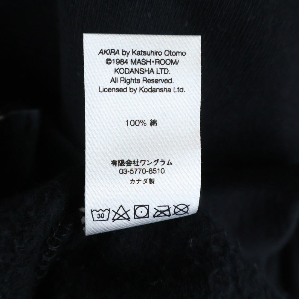 SUPREME(シュプリーム) 17AW ×AKIRA Syringe Zip Up Hooded Sweatshirt アキラ シリンジ ジップアップフーデッドスウェットシャツ パーカー ブラック