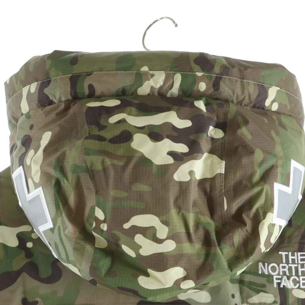 SUPREME(シュプリーム) 22SS ×The North Face Summit Series Rescue Baltoro Jacket カモ柄 ロゴエンブロイダリー リフレクター バルトロ フーデッドダウンジャケット ND02201I