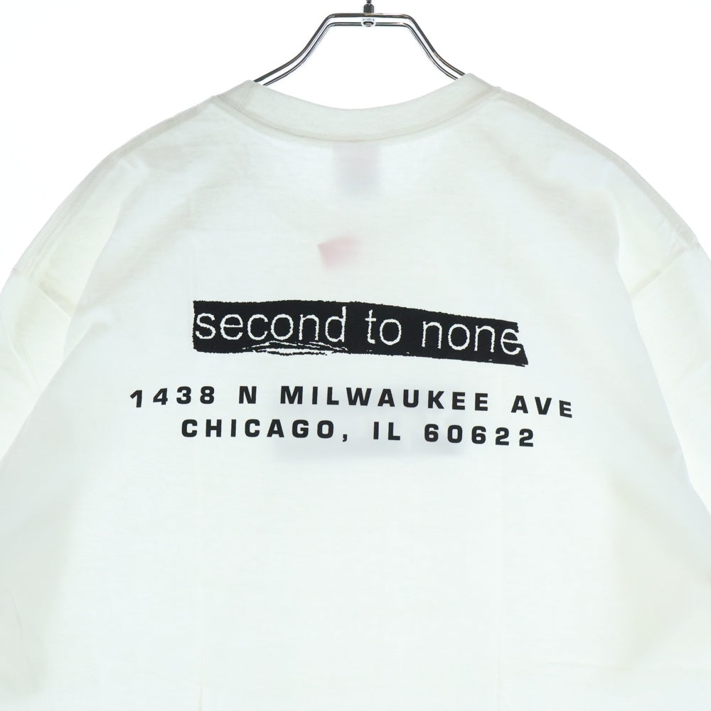 SUPREME(シュプリーム) 22AW Chicago Box Logo Tee シカゴオープン記念 ボックスロゴ クルーネック半袖Tシャツ カットソー ホワイト/シルバー