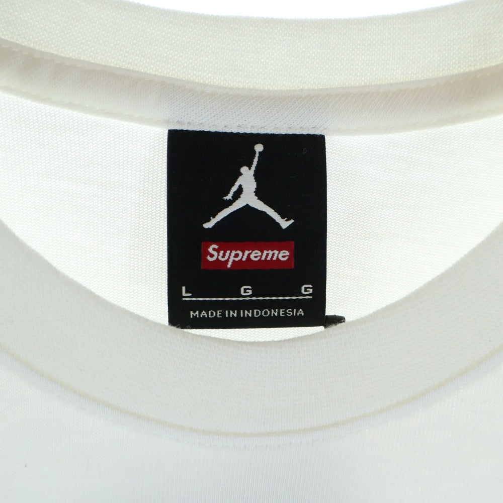 SUPREME(シュプリーム) 15AW Jodan Tee ジャンプマンロゴ クルーネック半袖Tシャツ カットソー ホワイト FA150308SYS