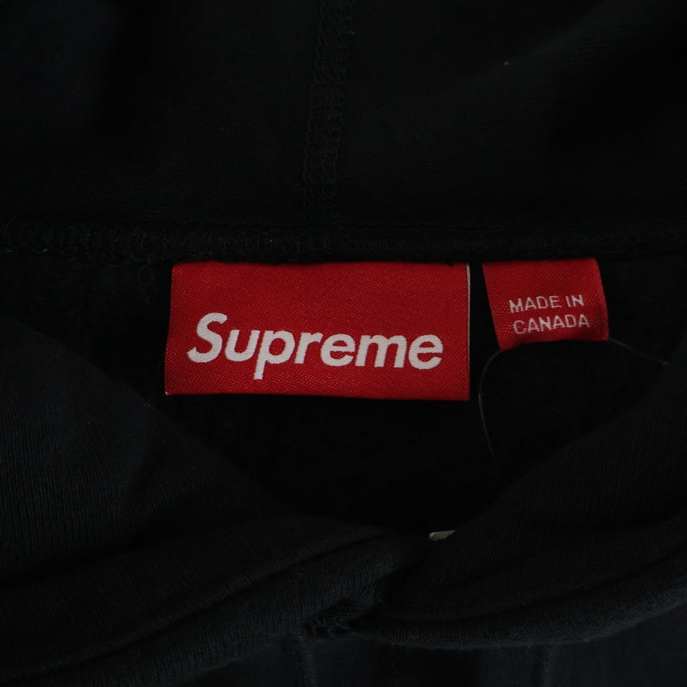 SUPREME(シュプリーム) 25AW Swarovski Motion Logo Hooded Sweatshirt スワロフスキー モーションロゴ スウェット プルオーバーパーカー ブラック