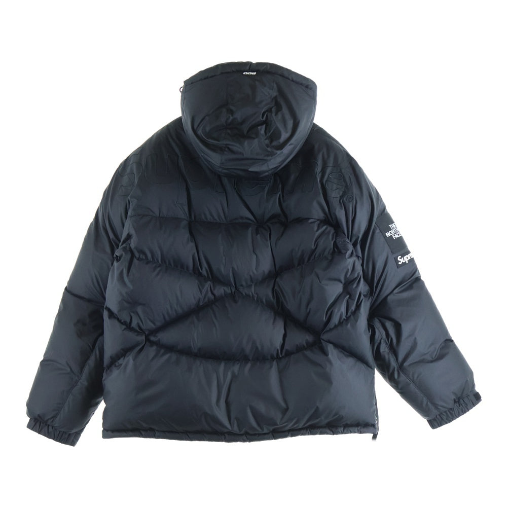 SUPREME(シュプリーム) 22AW ×THE NORTH FACE 800-Fill Half Zip Hooded Pullover ザノースフェイス 800フィル ハーフジップフーディー プルオーバー ダウンジャケット ND52205I