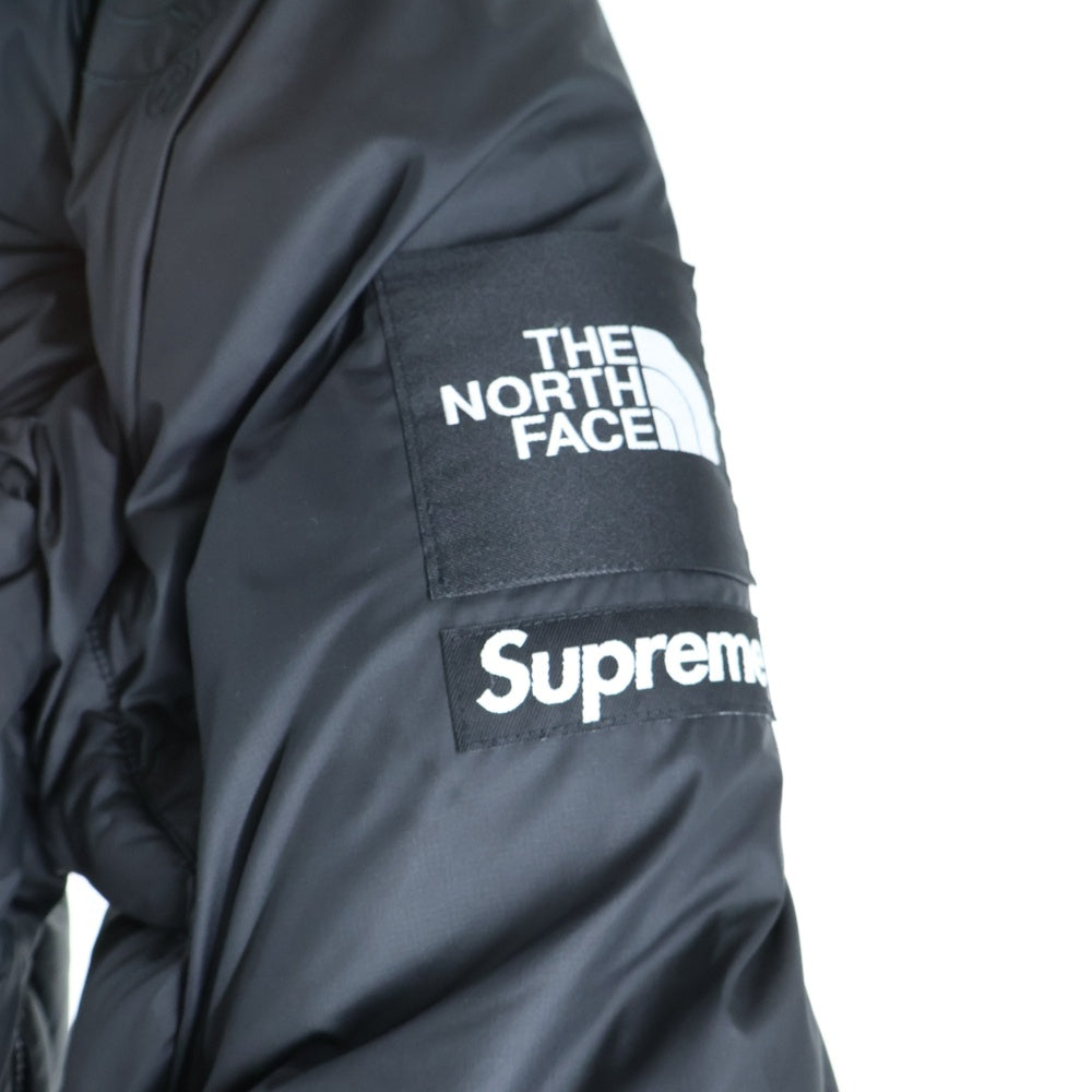 SUPREME(シュプリーム) 22AW ×THE NORTH FACE 800-Fill Half Zip Hooded Pullover ザノースフェイス 800フィル ハーフジップフーディー プルオーバー ダウンジャケット ND52205I