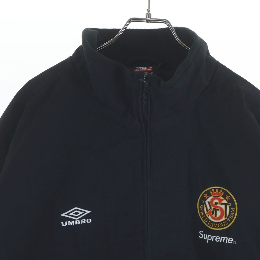 SUPREME(シュプリーム) 26SS ×Umbro Cotton Ripstop Track Jacket アンブロ コットン リップストップ トラックジャケット ブラック