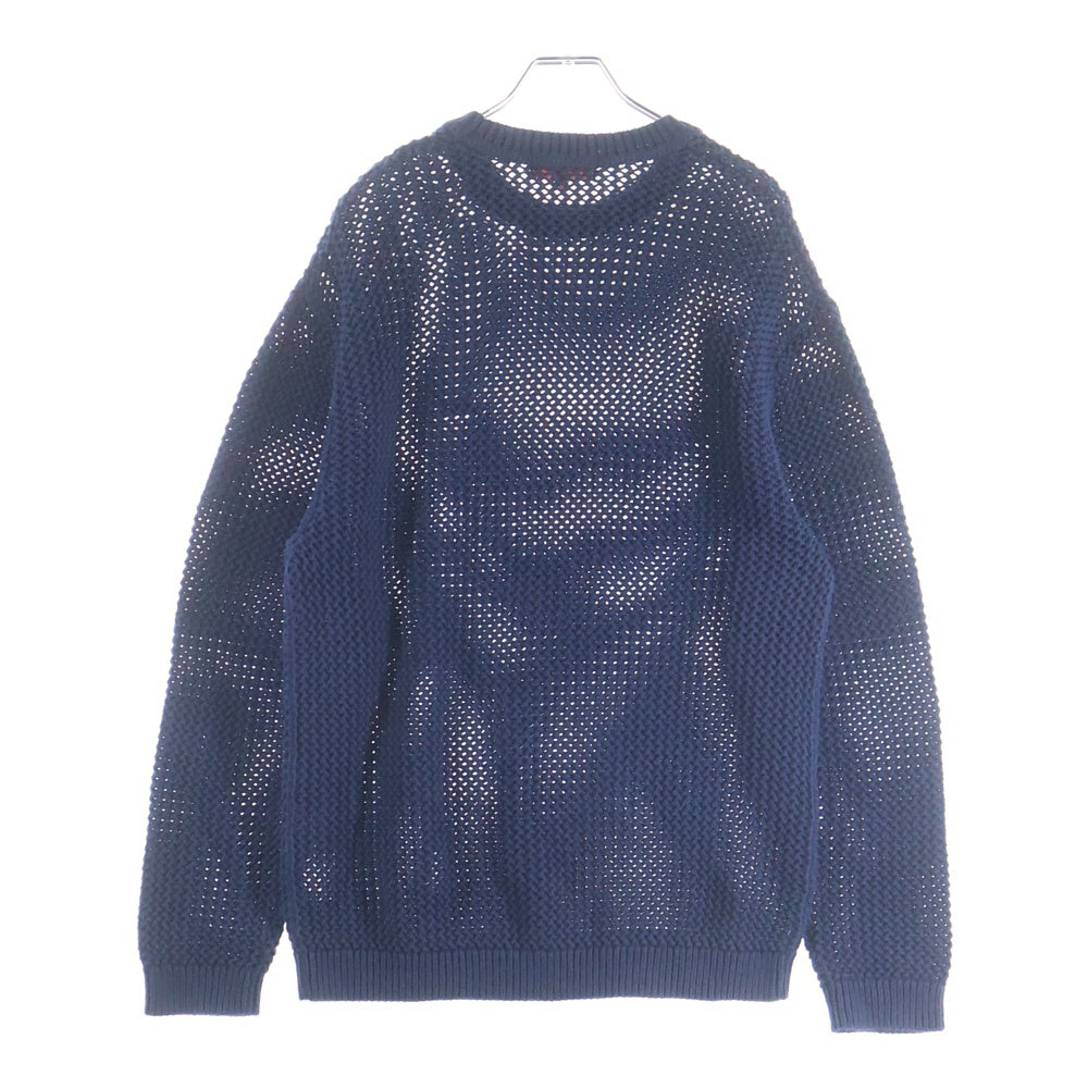 SUPREME(シュプリーム) 22SS Open Knit Small Box Sweater オープンニット スモールボックスロゴ ニットセーター ネイビー