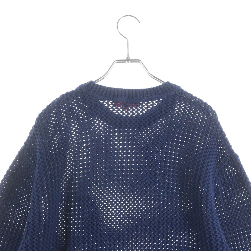 SUPREME(シュプリーム) 22SS Open Knit Small Box Sweater オープンニット スモールボックスロゴ ニットセーター ネイビー