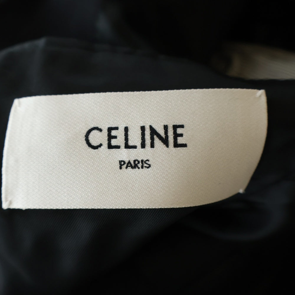 CELINE(セリーヌ) ウールギャバジン クラシック2B シングルテーラードジャケット ブラック 2V20J650D