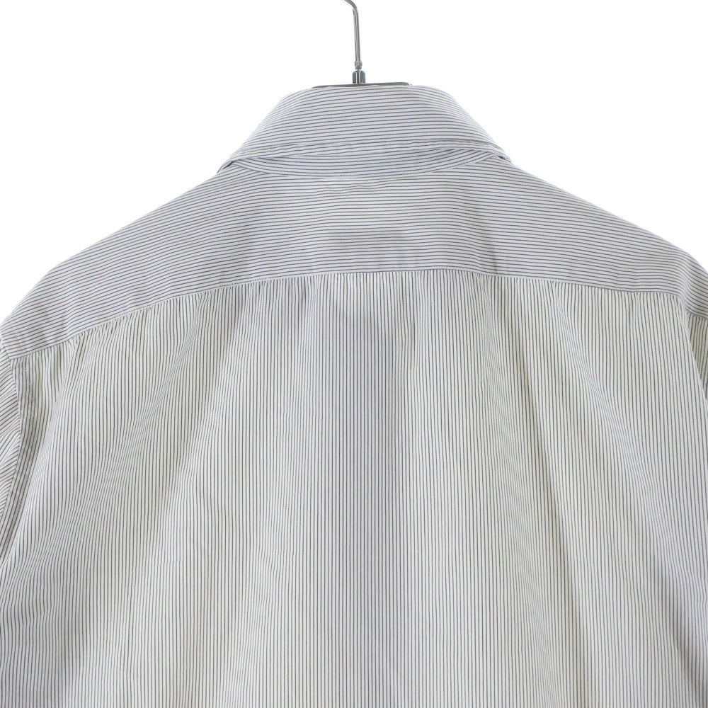 JIL SANDER(ジルサンダー) ストライプ レギュラーカラー 長袖カッターシャツ グレー