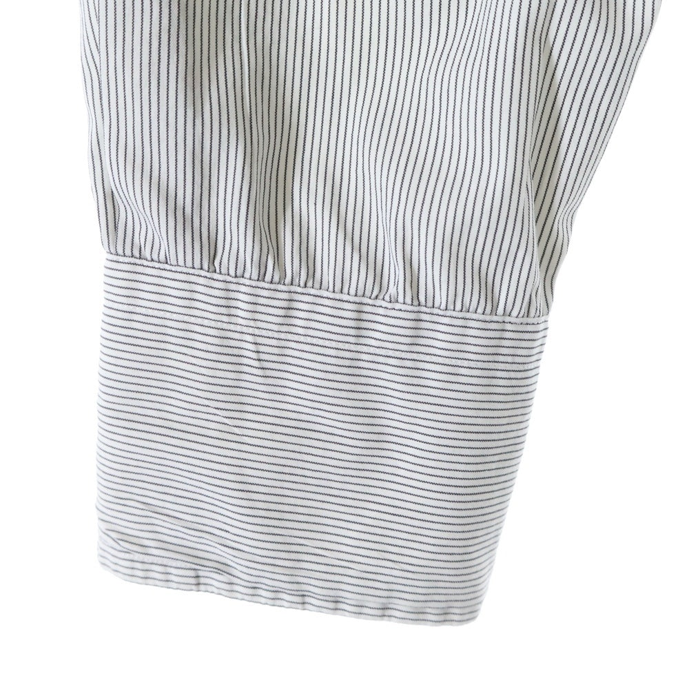 JIL SANDER(ジルサンダー) ストライプ レギュラーカラー 長袖カッターシャツ グレー