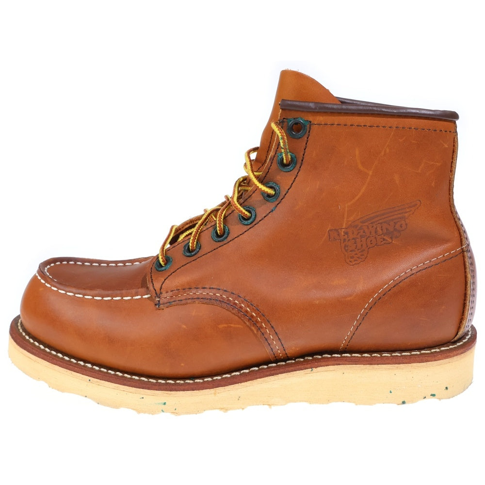 RED WING(レッド ウイング) 6-INCH CLASSIC MOC 875 シックスインチ クラシックモック ハイカットブーツ ブラウン