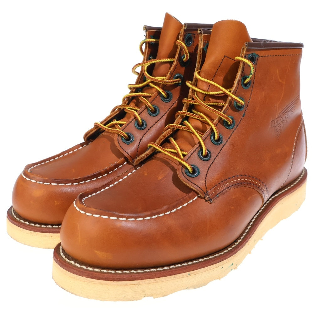 RED WING(レッド ウイング) 6-INCH CLASSIC MOC 875 シックスインチ クラシックモック ハイカットブーツ ブラウン