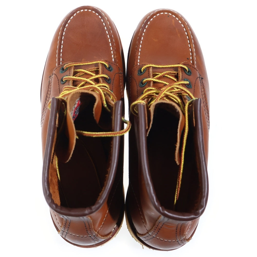 RED WING(レッド ウイング) 6-INCH CLASSIC MOC 875 シックスインチ クラシックモック ハイカットブーツ ブラウン