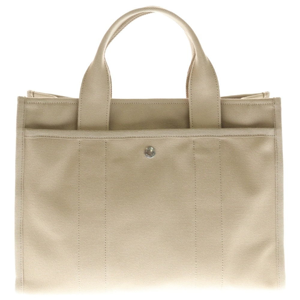 COACH(コーチ) フロントロゴ コットンキャンバス 2WAY カーゴ トートバッグ ショルダーバッグ ベージュ F2457-CP158 レディース