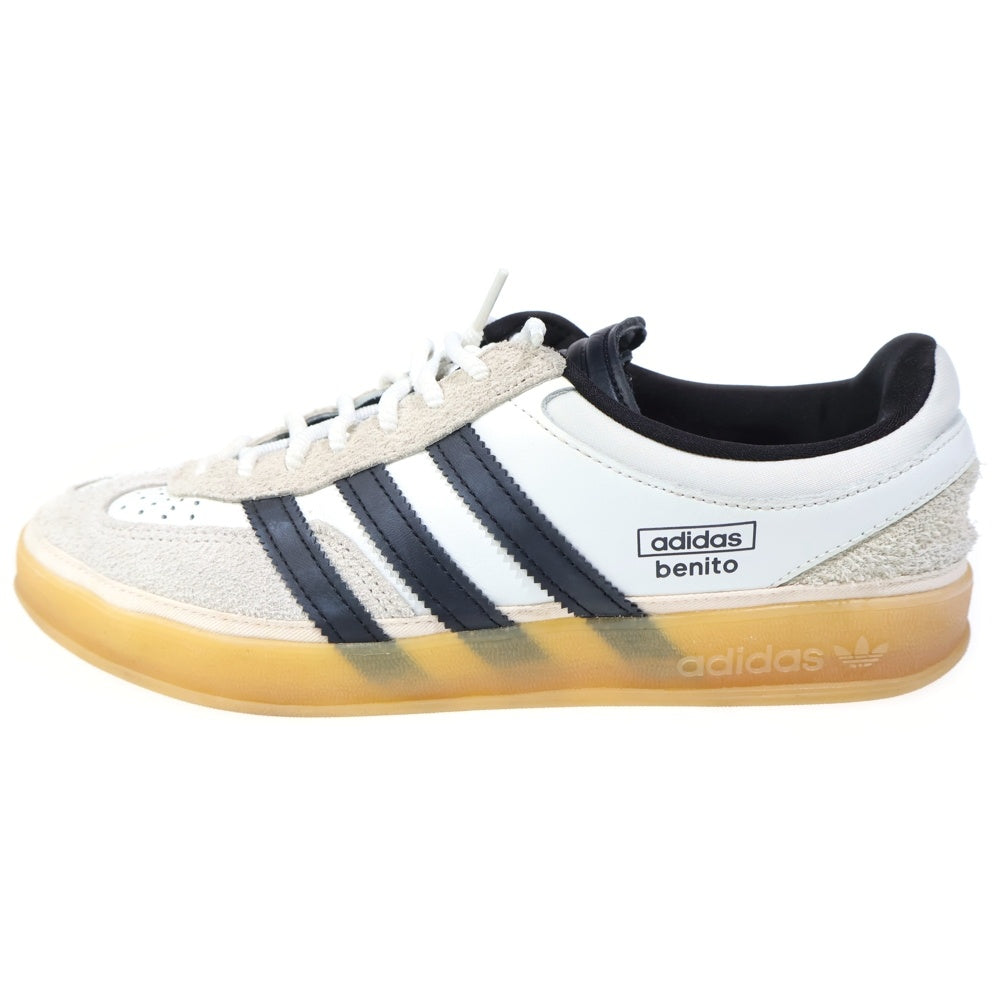 adidas(アディダス) ×BAD BUNNY GAZELLE INDOOR バットバニー ガゼル インドア ローカットスニーカー ブラック/ホワイト US9/27cm IF9735