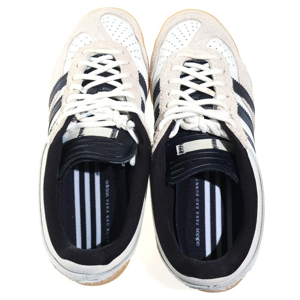 adidas(アディダス) ×BAD BUNNY GAZELLE INDOOR バットバニー ガゼル インドア ローカットスニーカー ブラック/ホワイト US9/27cm IF9735