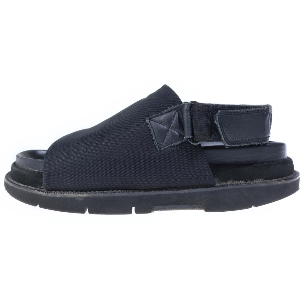 Maison Margiela(メゾンマルジェラ) ベルクロストラップ 厚底サンダル ブラック