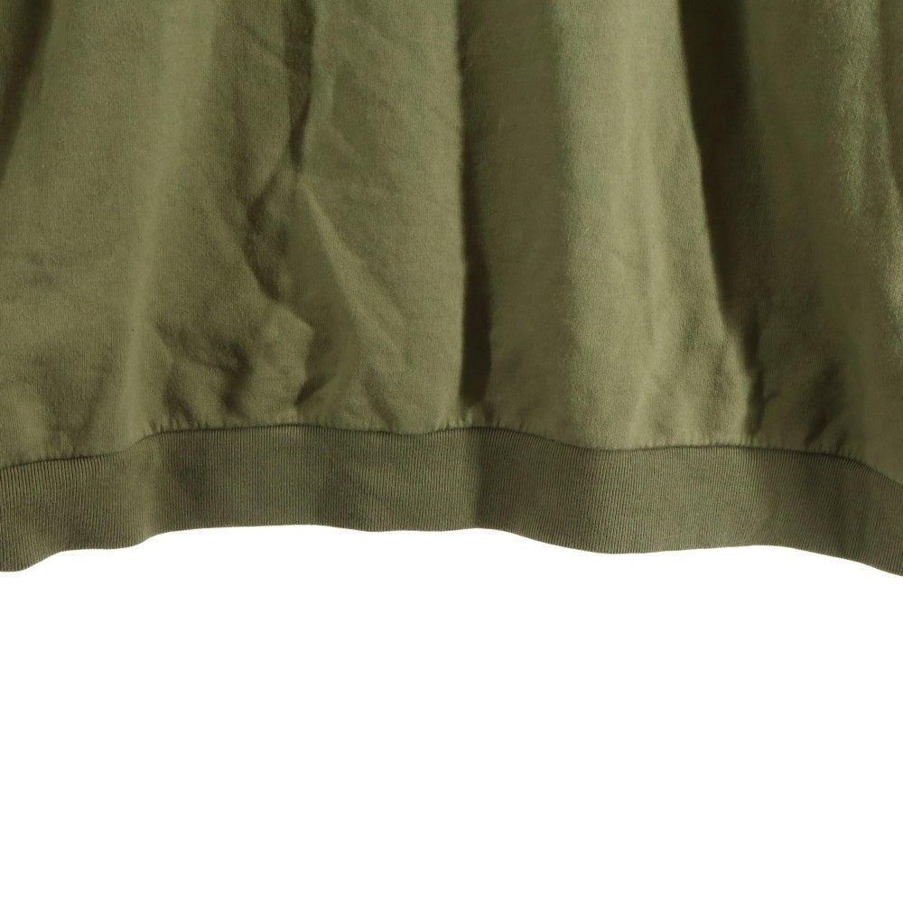 RAF SIMONS(ラフシモンズ) 21SS ARCHIVE REDUX New York United States Hoodie History of My World限定 テロ期復刻 プルオーバースウェットパーカー フーディー カーキ A01-126