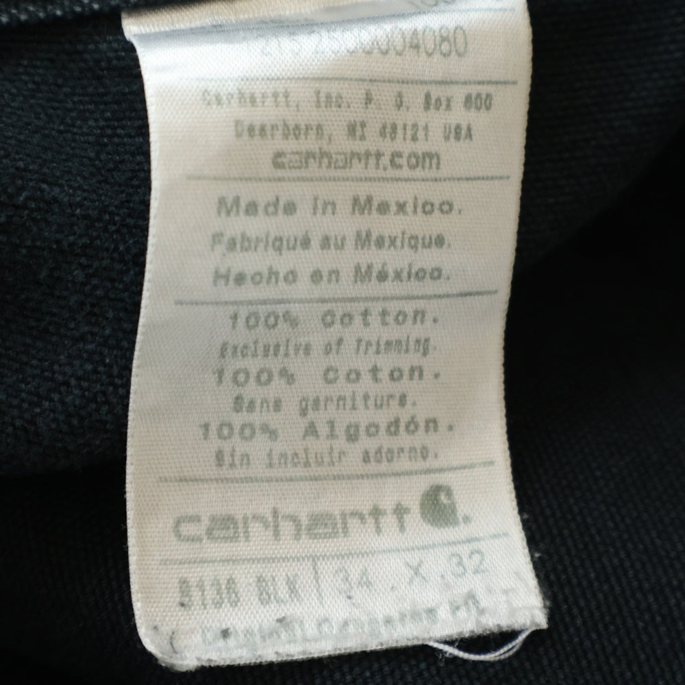 CARHARTT(カーハート) DOUBLE KNEE WORK PANT ダブルニー ワークペインターパンツ ブラック B136 BLK