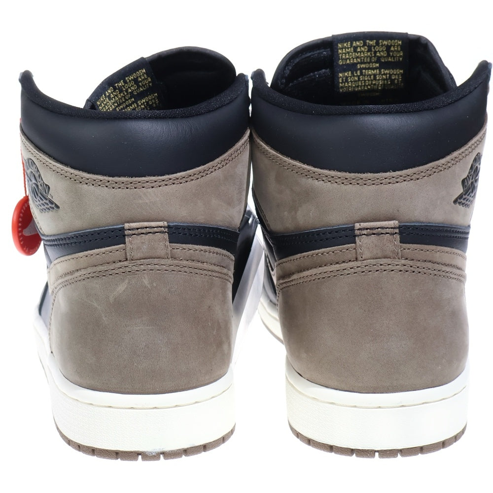 NIKE(ナイキ) AIR JORDAN 1 RETRO HIGH OG PALOMINO エアジョーダン1 レトロ パロミノ ハイカットスニーカー ブラウン/ブラック US9.5/27.5cm DZ5485-020