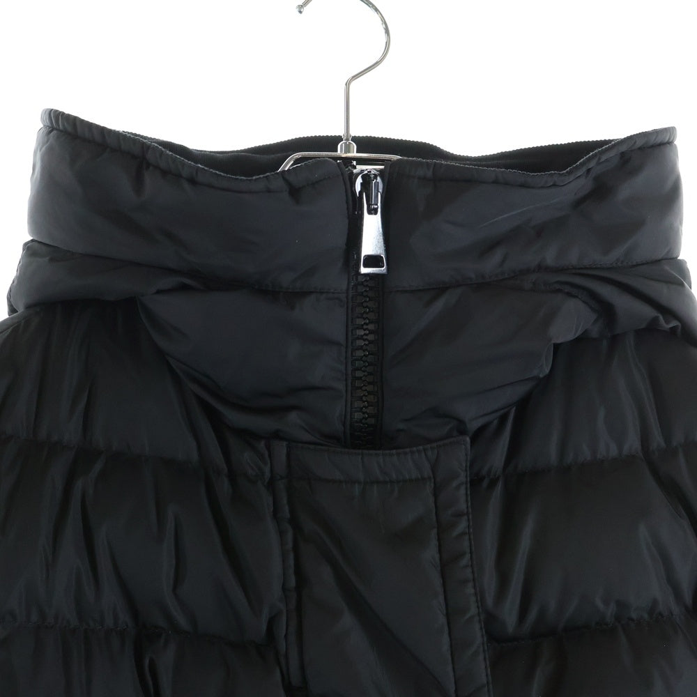 MONCLER(モンクレール) 18AW GRIVE アームロゴワッペン フーデッド ダウンコート ブラック レディース D20934939205 54155