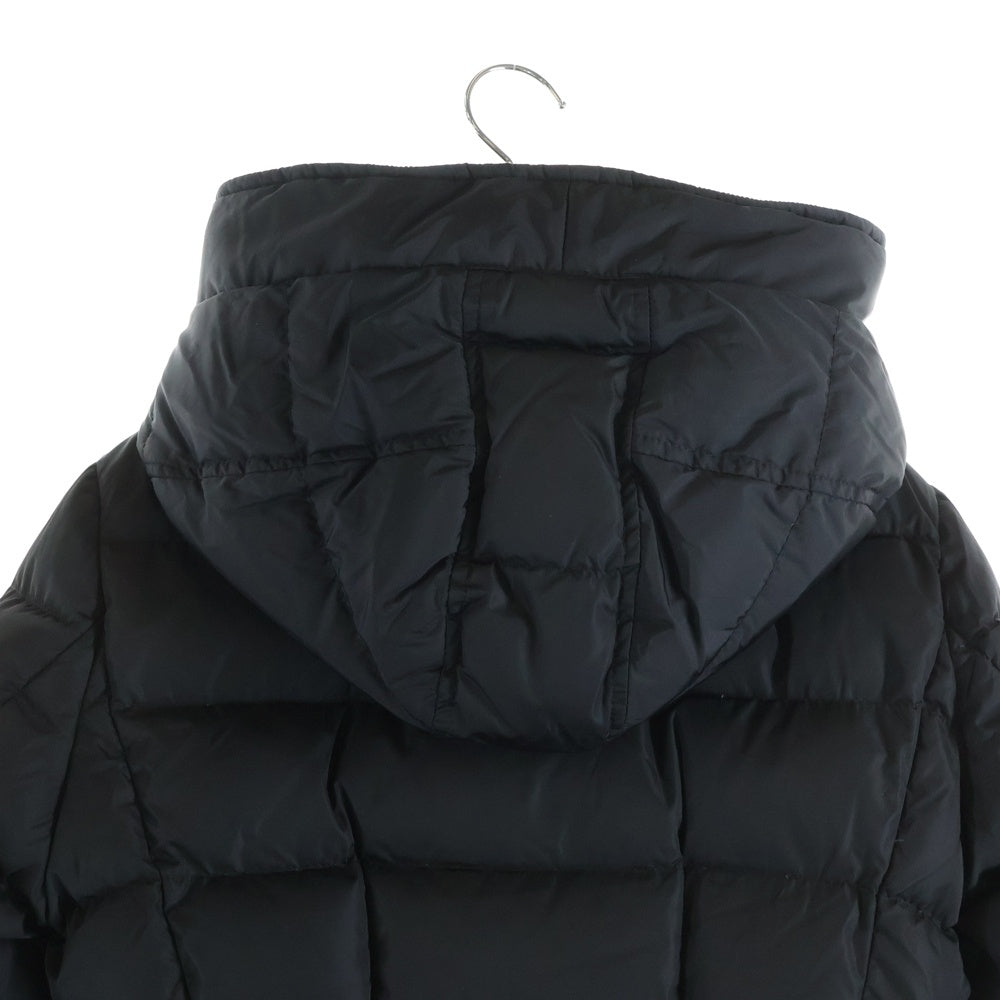 MONCLER(モンクレール) 18AW GRIVE アームロゴワッペン フーデッド ダウンコート ブラック レディース D20934939205 54155